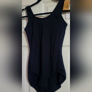 Black Sleeveless Leotard